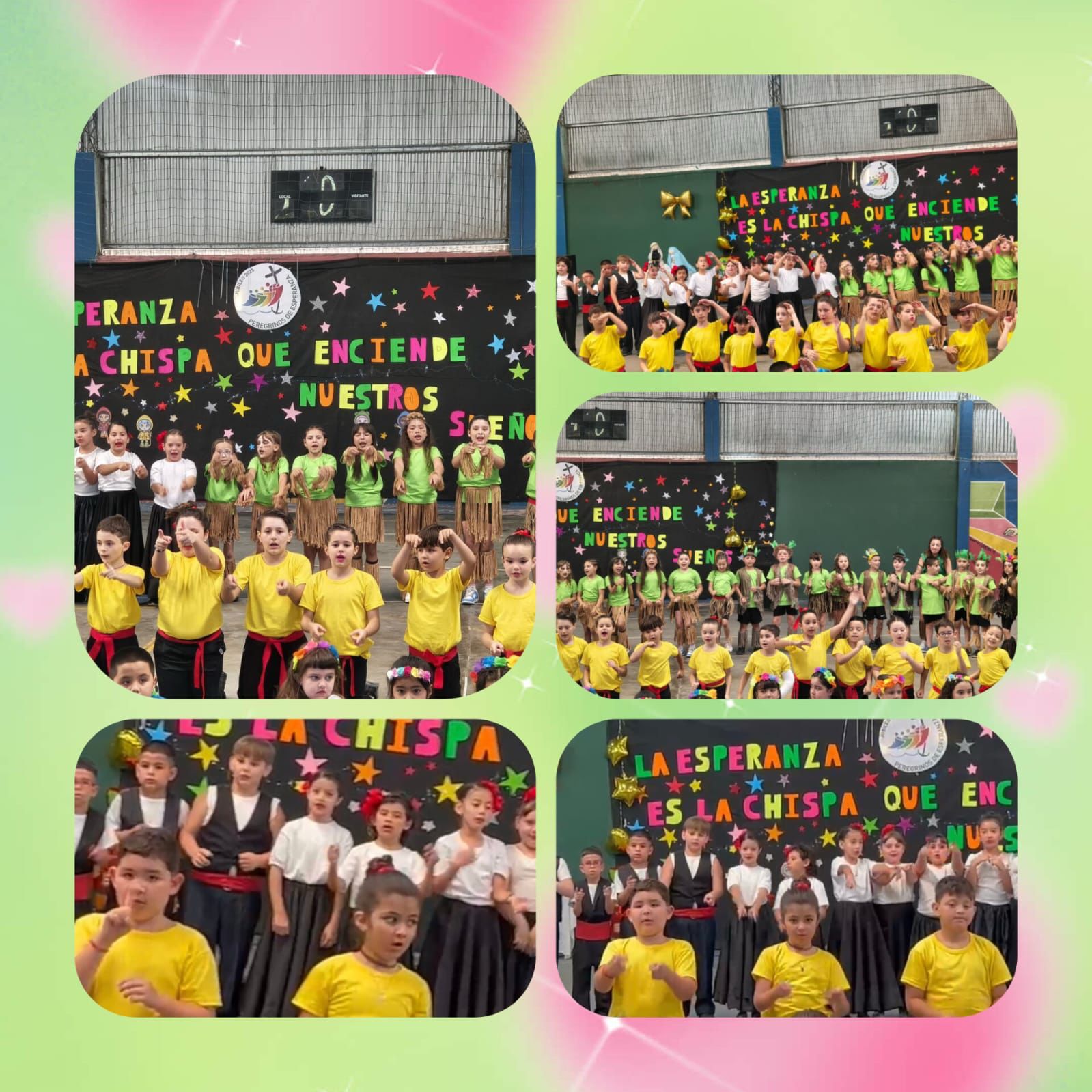 Así despiden el año Segundo y  Tercer Grado