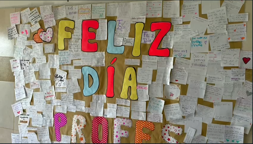 Festejo del Día del Profesor en Nivel Secundario